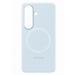 Custodia magnetica in silicone azzurro per Samsung Galaxy S26