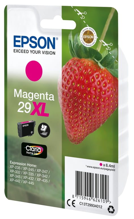 EPSON Cartouche dencre T2993 Fraise C13T29934012 - vue 8