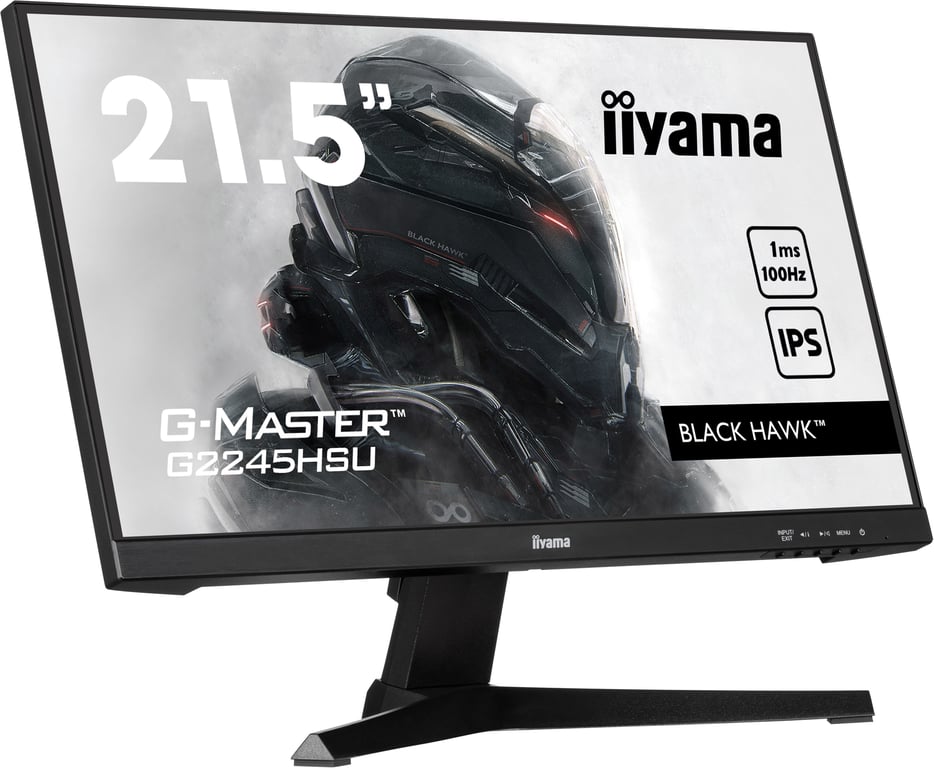 iiyama G-MASTER G2245HSU-B2 LED display 54,6 cm (21.5 ) 1920 x 1080 pixels Full HD Noir - Neuf