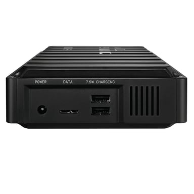 Disco rigido esterno Western Digital D10 8Tb nero, bianco