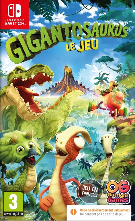 Gigantosaurus : The Game Code De Téléchargement Uniquement Switch - vue 3