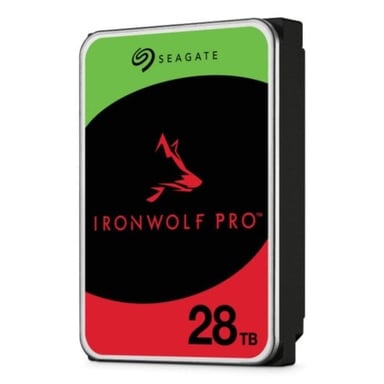 Disco Rigido Seagate IronWolf Pro 28 TB 3,5'' 7200 rpm SATA III 512 MB per NAS