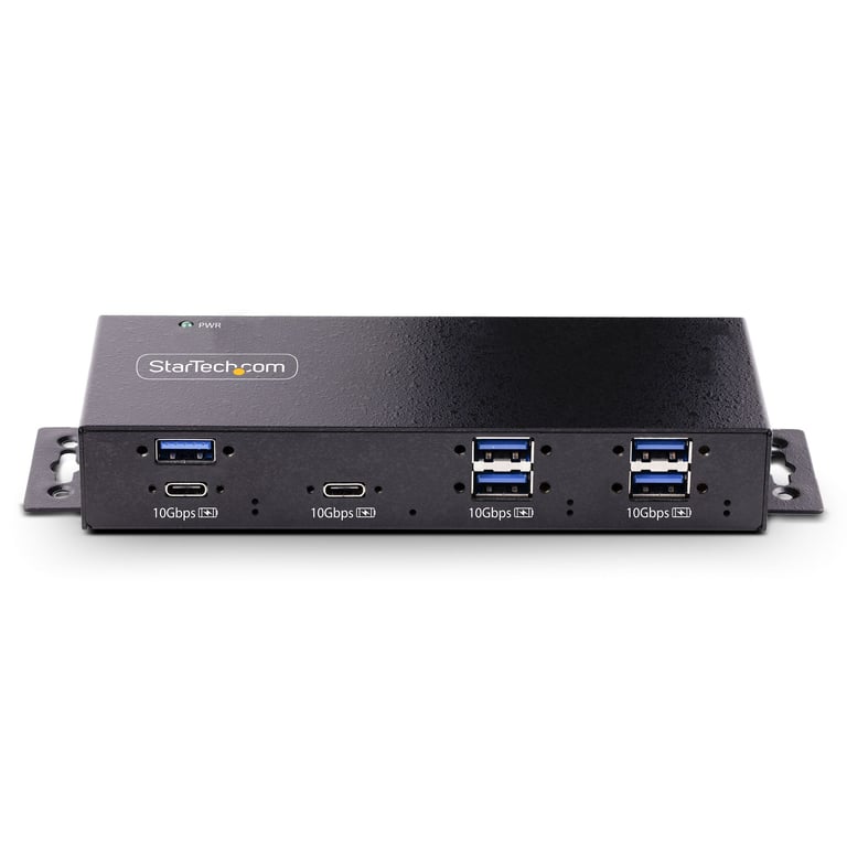 StarTech HUB INDUSTRIEL USB 10GBPS A 7 - vue 3