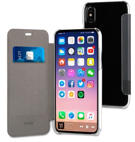 Folio Case Edition Double Pu Noir: Apple Iphone X/Xs
