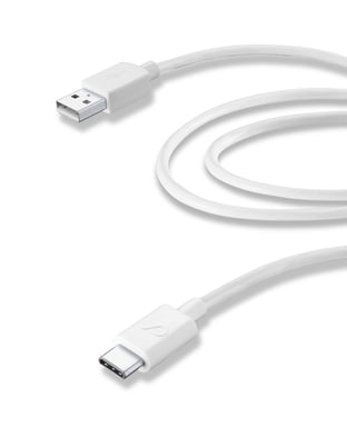 Cellularline Cavo di alimentazione per tablet 200 cm - USB-C Cavo di ricarica e trasferimento dati USB-C.