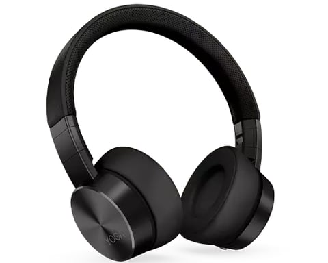 Auriculares con cancelación activa de ruido Lenovo Yoga Diadema con cable e inalámbrica Música USB Tipo-C Bluetooth Negro