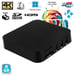 Android Tv Box Kodi Média Player 4K Smart Tv 3D Mini Pc Wifi Quad Core 8Go Noir YONIS