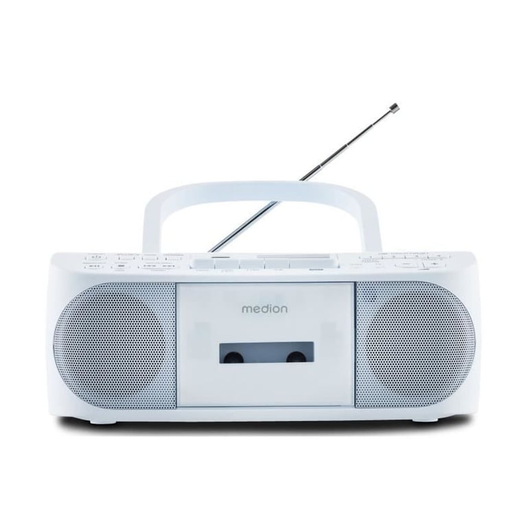 Radio CD K7 MEDION E65010 – FM, 2x3W RMS, Lecteur USB, Télécommande - vue 7