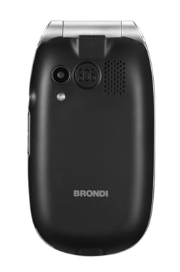 Brondi Amico Comfort 7,11 cm (2.8'') Noir Téléphone d'entrée de gamme