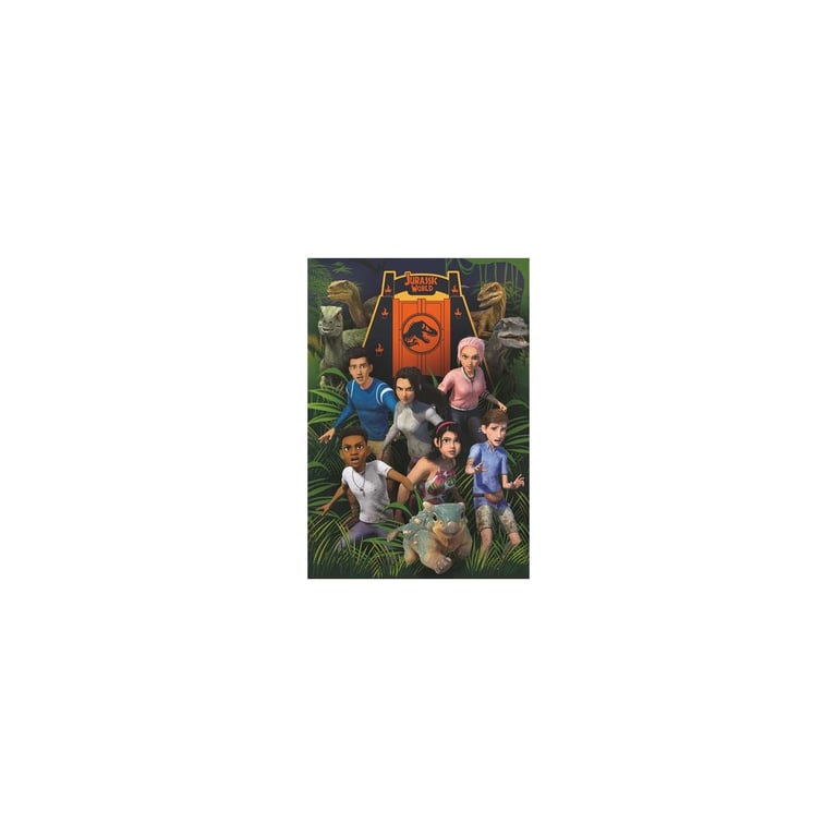 Clementoni 27544 Supercolor Puzzle Jurassic World Camp Cretaceous 104 pièces Puzzle Enfants Puzzle série Netflix Puzzle Enfant Clementoni Puzzle Dinosaure fabriqué en Italie - vue 3