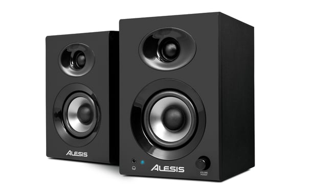 Alesis Elevate 3 haut-parleur Noir Avec fil 10 W
