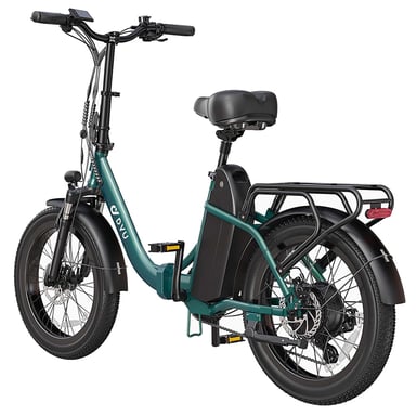 DYU C9 Bicicletta elettrica pieghevole 250W 48V 15,6Ah Verde