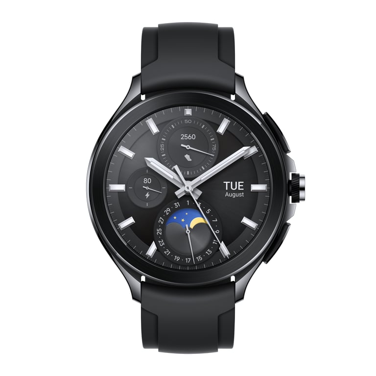 Xiaomi Watch 2 Pro 4G LTE Smartwatch 135 205 mm Leder Silberbraun braun Unique Klassisch - vue 3