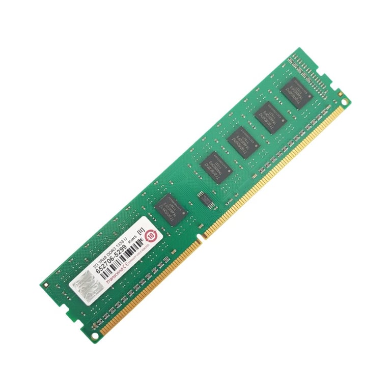 Transcend 2Go 1Rx8 Ddr3 1333U Dimm Pc3-10600 - Très Bon État