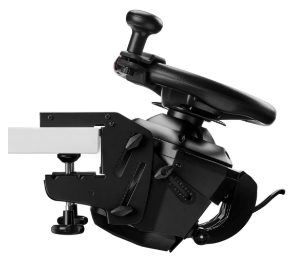 Pack Volant gaming Thrustmaster SimTask T128 pour PS5 PS4 et PC + Levier de vitesses TH8S - vue 7