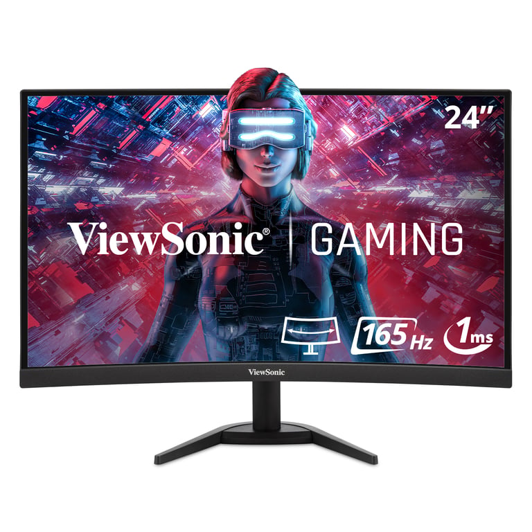 Viewsonic VX Series VX2468 PC MHD LED display 61 cm 24 1920 x 1080 pixels Full HD Neuf - vue 2