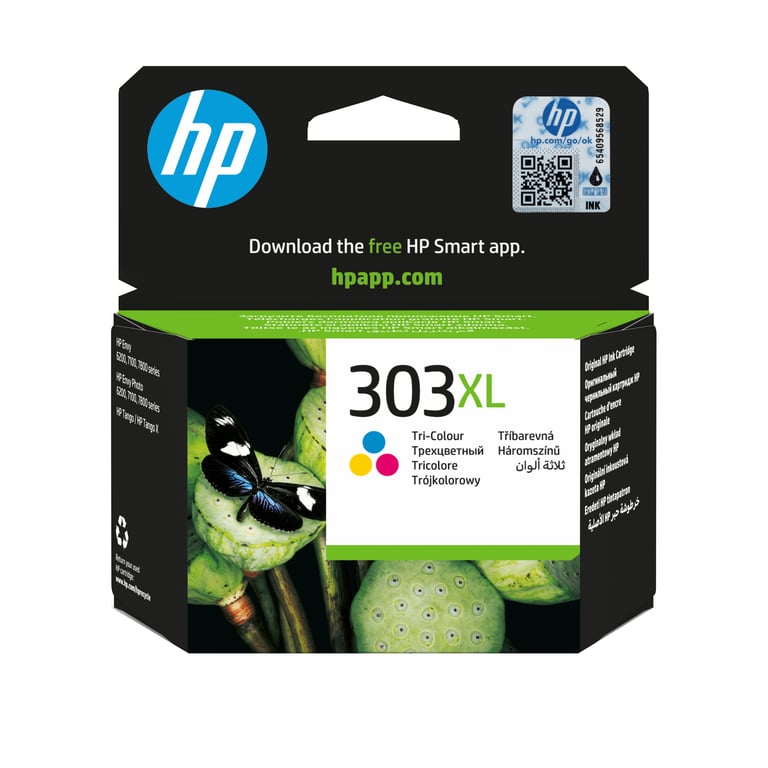 HP 303XL - 10 ml - de alto rendimiento - color (cian, magenta, amarillo) - original - cartucho de tinta - para ENVY Photo 62XX, Photo 71XX, Photo 78XX, ENVY Inspire 72XX, 79XX - Nuevo