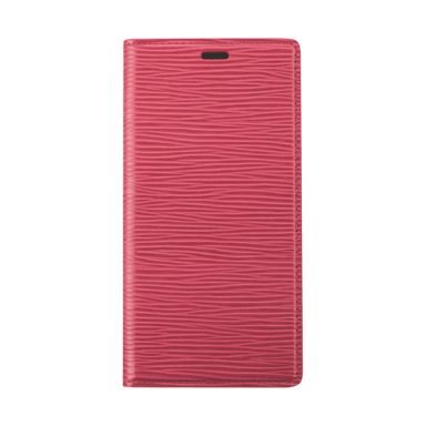 Diarycase 2.0 Custodia a conchiglia in vera pelle con supporto magnetico per Apple iPhone 14 Pro, rosso bordeaux