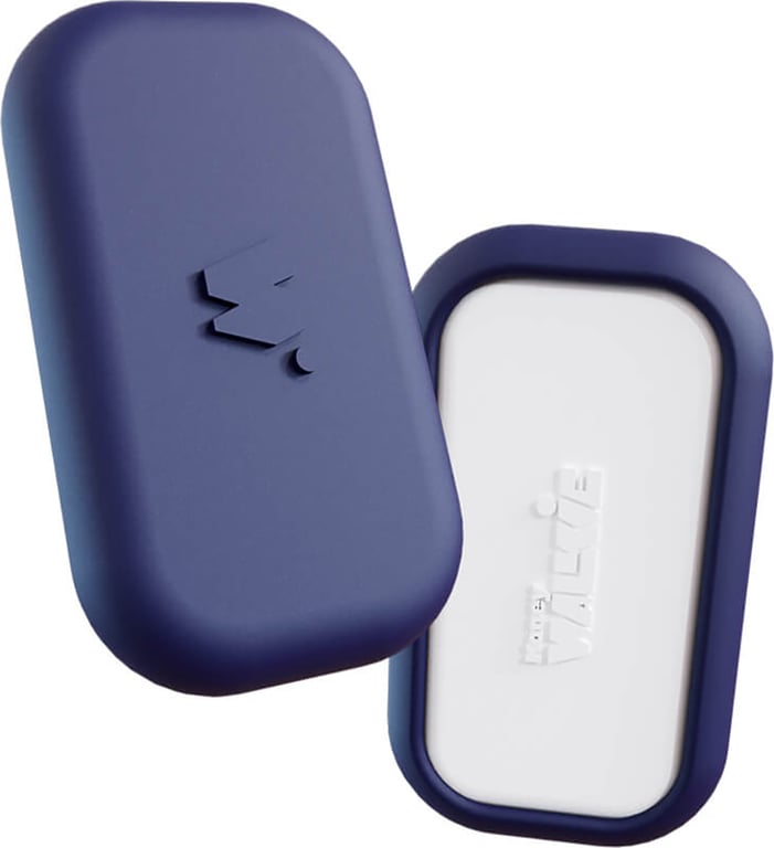 Porte monnaie sans contact Pop Bleu Marine - Fabriqué en France Money Walkie - Neuf