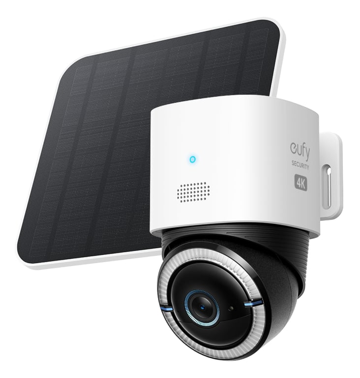 Eufy 4G LTE Cam S330 Balle forme Caméra de sécurité IP Extérieure 3840 x 2160 pixels PlafondMurPoteau Neuf