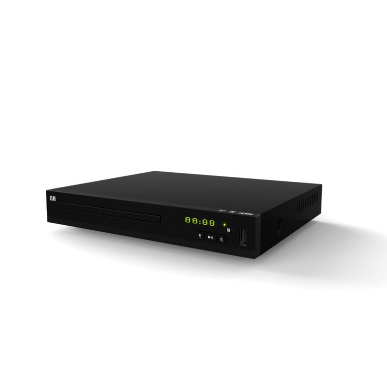 Lecteur D2 CD & DVD HDMI - Connecteurs : HDMI / COAXIAL / USB / RCA, USB 2.0 - télécommande incluse - Compatible multi-formats audio et vidéo - noir - Neuf