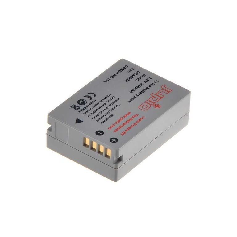 Batterie Photo JUPIO CCA 0024 COMPATIBLE – 7,2 V 920 mAh Lithium-Ion - vue 3