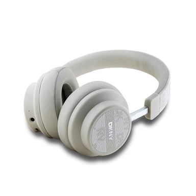 Auricolare wireless Bluetooth 5.3 in pelle con motivo a scacchiera