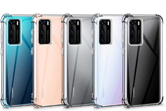 Coque Silicone Anti-Chocs pour ''HUAWEI P40 Pro'' Transparente Protection Gel Souple