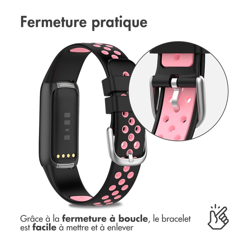 imoshion Bracelet sportif en silicone Fitbit Luxe Neuf - vue 9