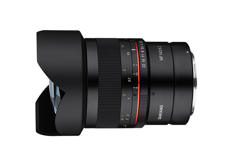 Objectif Samyang MF 14mm F2.8 Z – MILC, Type Large, Nikon Z - vue 3