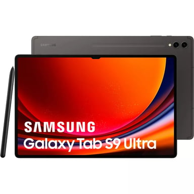 Samsung Galaxy Tab S9 Ultra SM-X910N Qualcomm Snapdragon 512 GB 37,1 cm (14.6'') 12 GB Wi-Fi 6 (802.11ax) Android 13 Grafito