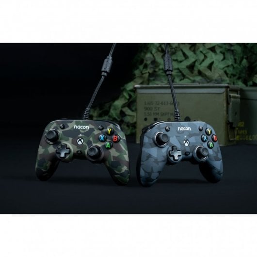 Manette filaire Nacon Pro Compact Camo Forest pour Xbox et PC - vue 3