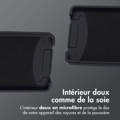 imoshion Coque arrière Color avec cordon amovible et MagSafe pour Samsung Galaxy S25 Ultra - Noir