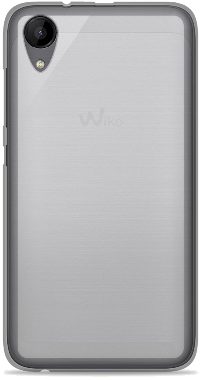 Coque silicone unie compatible Givré Violet Wiko Sunny 2