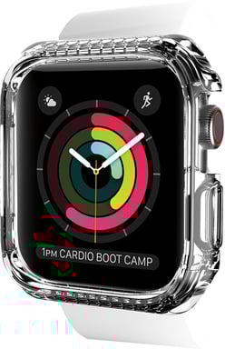ITSKINS ITSPECLRIWATCH444TR coque de protection pour téléphones portables Transparent Apple Watch Serie 4 44 mm