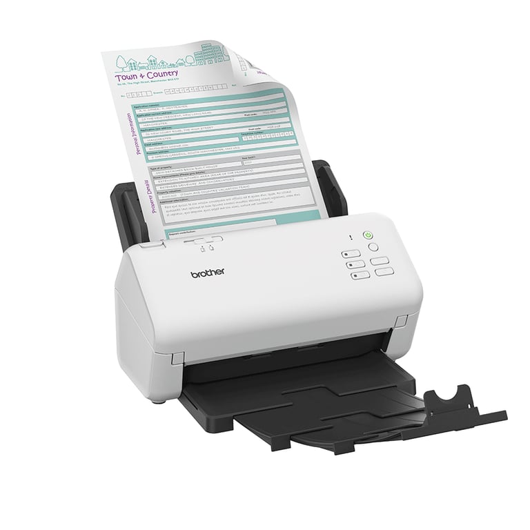 Brother ADS Scanner ADF 600 x 600 DPI A4 Neuf - vue 2