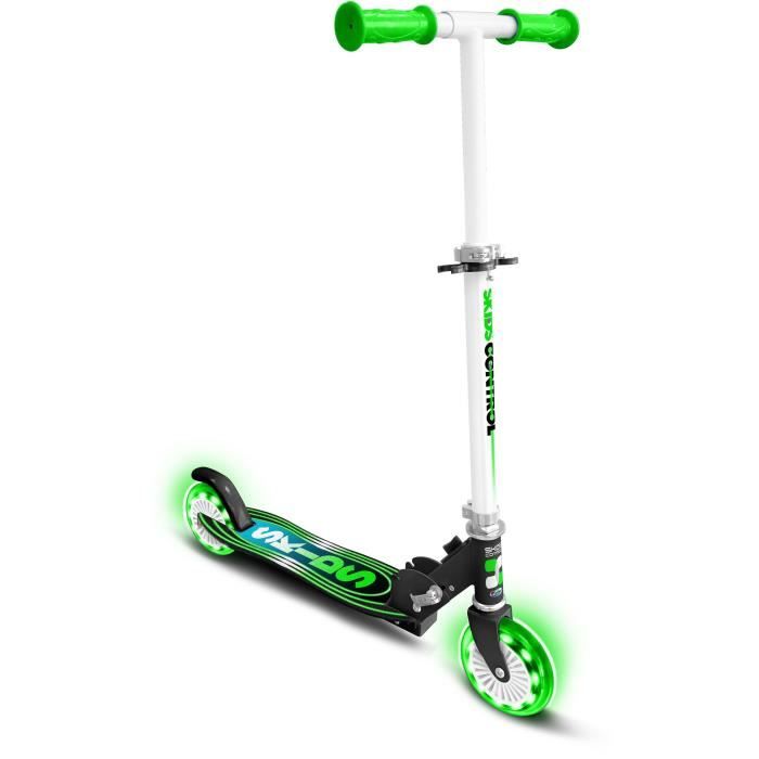 Trottinette Pliable Roues Lumineuses Skids Control 'unité