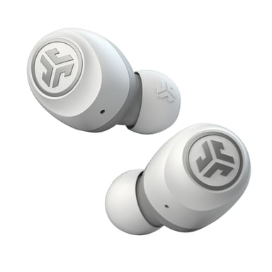 JLab IEUEBGOAIRRWHTGRY82 Cuffie wireless Musica Cuffie USB Type-A Bluetooth Bianco