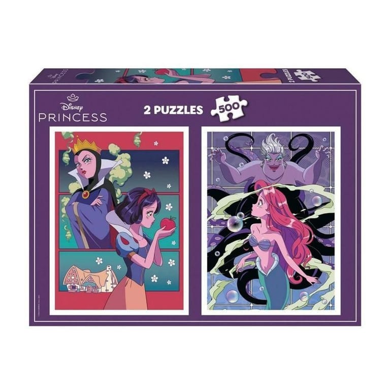 Puzzle EDUCA Disney Villains & Princesses 2x500 pièces - vue 9