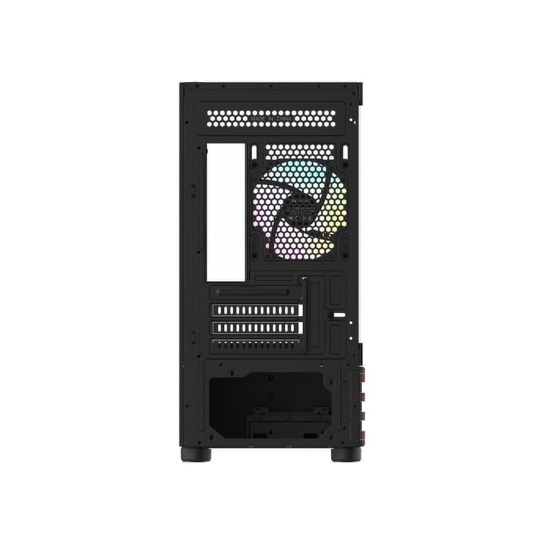 Boîtier PC mini tour Thermaltake View 170 WS ARGB Micro-ATX/Mini-ITX 3 ventilateurs ARGB Verre trempé Noir - Neuf