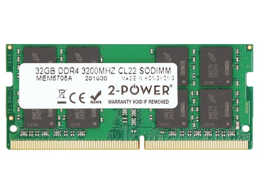 2-Power MEM5705A módulo de memoria 32 GB 1 x 32 GB DDR4