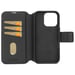 Decoded Leather Detachable Wallet Case funda para teléfono móvil 15,5 cm (6.1'') Funda cartera Negro