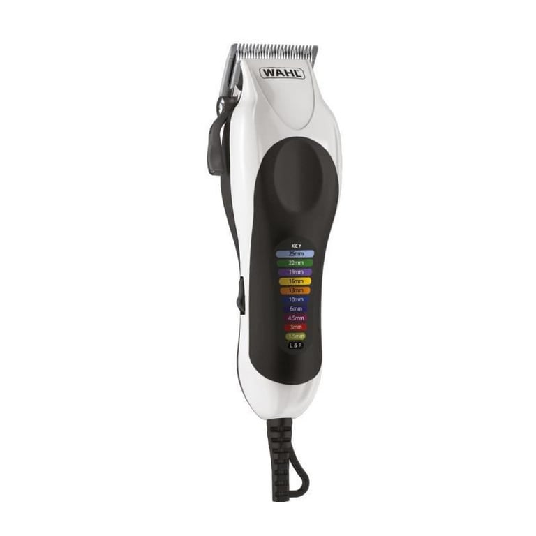 Tondeuse cheveux WAHL Color Pro Plus Lames de précision Peignes de guidage à code couleur - vue 2