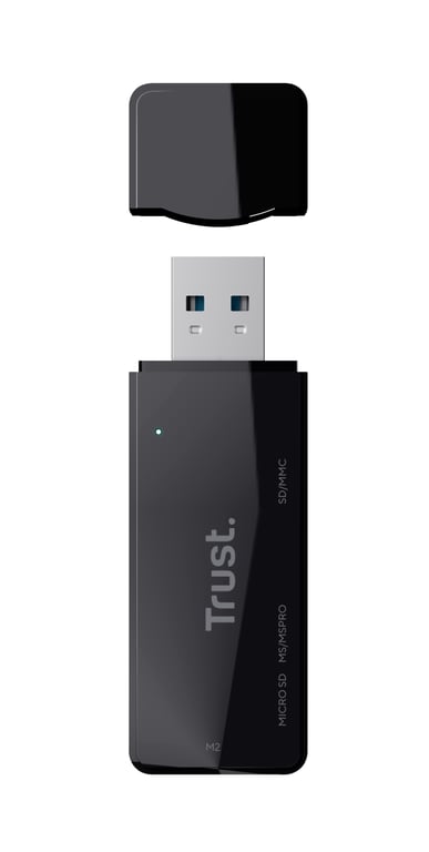 Trust NANGA lecteur de carte mémoire USB 3.2 Gen 1 3.1 Gen 1 Type A Neuf - vue 3
