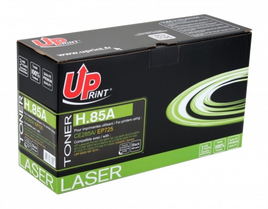 Toner UPrint compatible HP 725/85A noir - Neuf