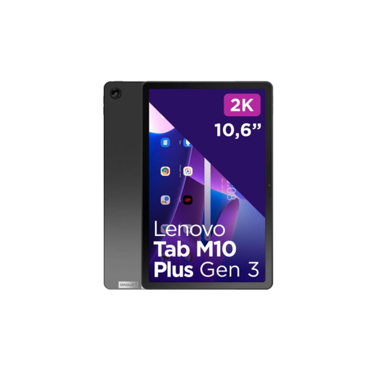 Lenovo Tab M10 Plus 128 Go 26,9 cm (10.6) Qualcomm Snapdragon 4 Go Wi-Fi 5  (802.11ac) Android 12 Gris - Lenovo
