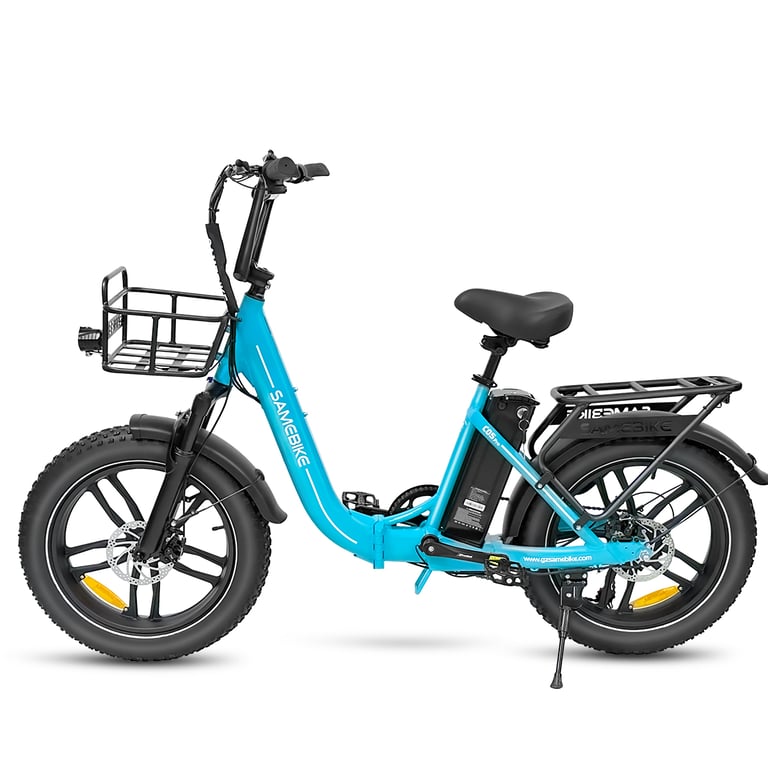 Vélo électrique SAMEBIKE C05 Pro 20 Fat Tire Step Through E Bike pour femme Moteur Batterie 36V 13Ah Neuf - vue 7