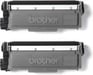 2 TONER BROTHER TN-2420 Nero 2x3000PP X HL-L2310/2350/2370/2375 DCP-L2550/2510 MFC-L2710/2750/2730