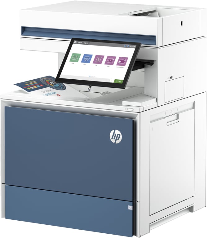 HP Color LaserJet Enterprise Flow Imprimante multifonction 6800zf - Neuf