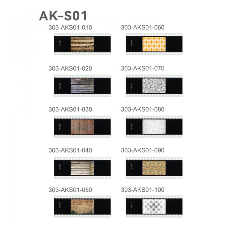 GODOX Filtros deslizantes AK-S01 (10PCS) - Nuevo